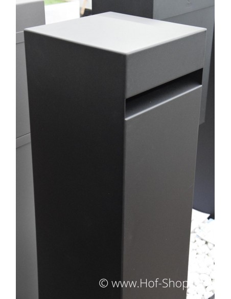 Archi Mini RAL 9005 - boîte aux lettres KatoDesign