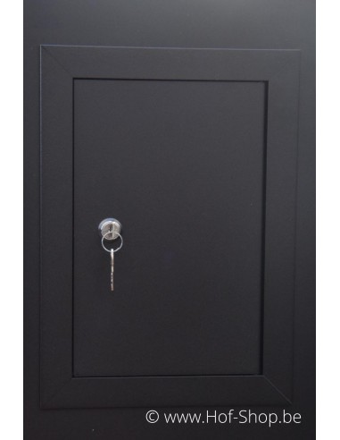 Archi Mini (zwart) - brievenbus aluminium