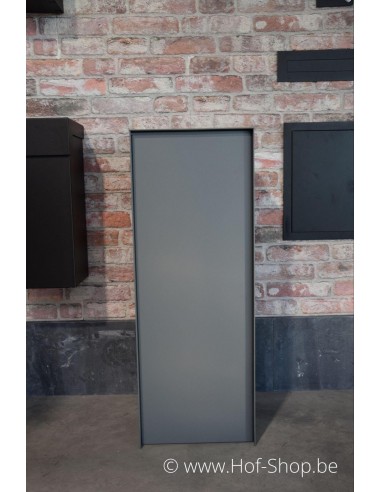 Dropbox Small RAL 7012 Back Door - ONZO boîte à colis aluminium