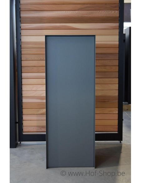 Dropbox Small RAL 7012 Back Door - ONZO boîte à colis aluminium