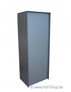 Dropbox Small RAL 7012 Back Door - ONZO boîte à colis aluminium