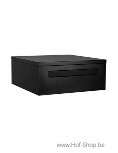 Boîte aux lettres 'Postvak' Stardust Black Back Door - LogixBox