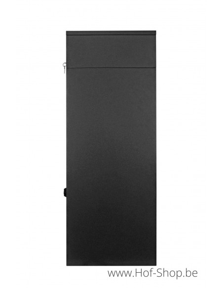 Frontbox Deluxe Uni avec boîte aux lettres séparée Stardust Graphitgrey Back Door - Boîte à colis LogixBox