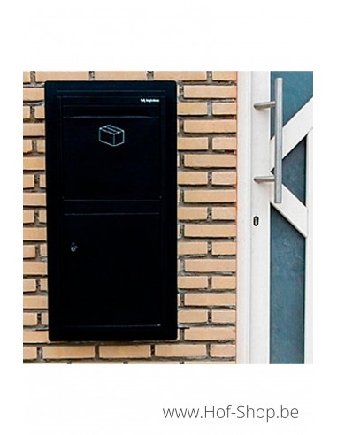Frontbox Intégré Stardust Black Back Door - Boîte à colis LogixBox
