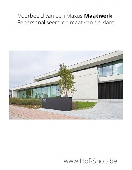 Maxus Single 1400 - boîte aux lettres eSafe aluminium
