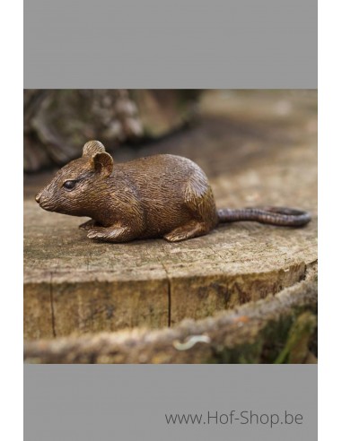 Souris - statue en bronze (BS1327B)