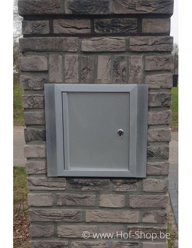 Brievenbusdeur 30 x 34 cm Medium - VASP brievenkastdeur aluminium