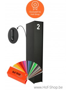 Fenix Top Medium digital avec une couleur de votre choix - eSafe boîte à colis aluminium avec serrure DCL
