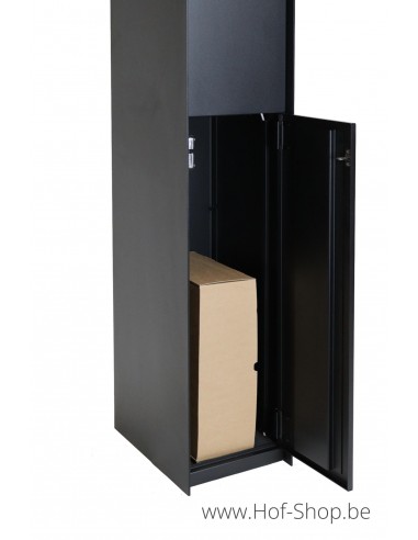 Fenix Connect RAL 9005 - eSafe pakketbus aluminium