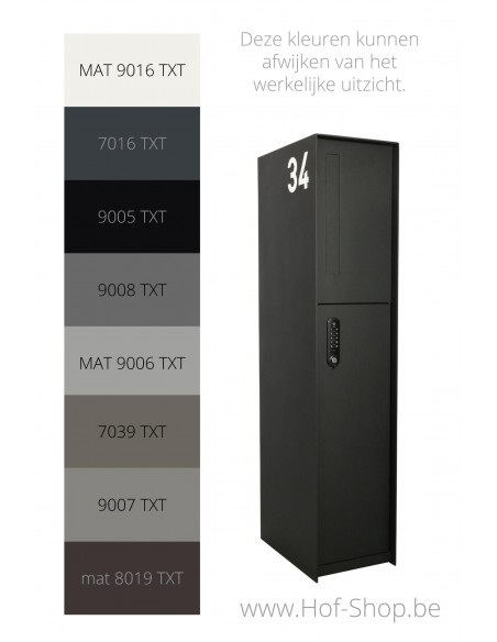 Fenix Front - pakketbus aluminium