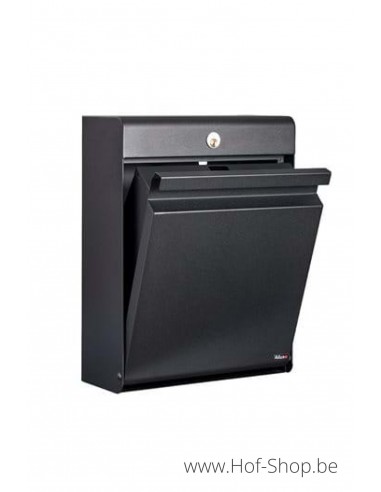 Allux Holscher Box zwart - brievenbus