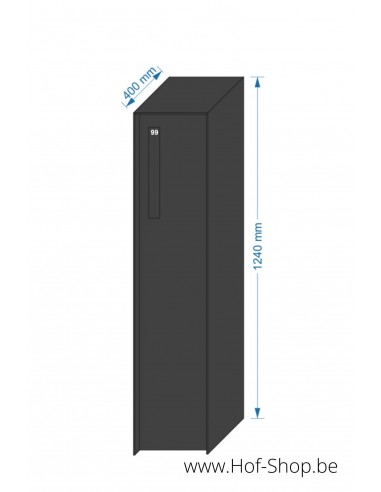 Fenix Front Back Door avec couleur RAL - boîte à colis eSafe aluminium