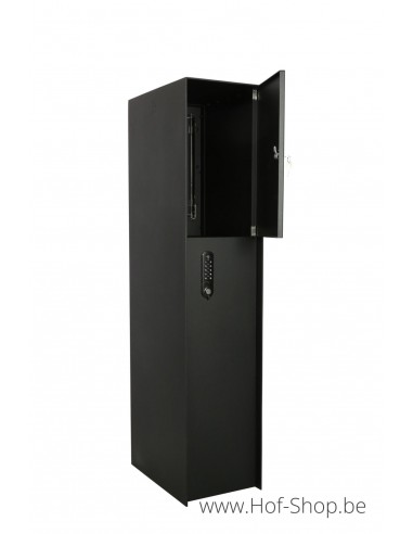 Fenix Front Back Doors RAL 9005 - eSafe pakketbus aluminium