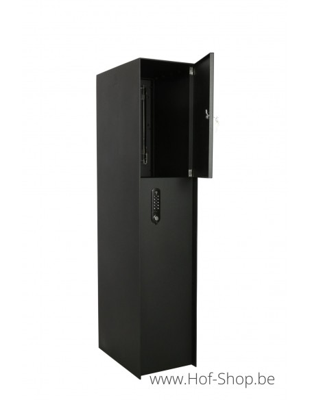 Fenix Front Back Doors RAL 9005 - eSafe pakketbus aluminium