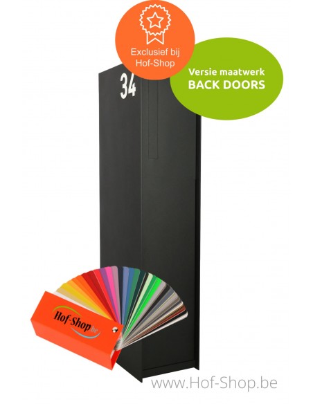 Fenix Front Back Door avec couleur RAL - boîte à colis eSafe aluminium