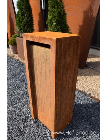 Litru - Geroba boîte aux lettres en acier corten
