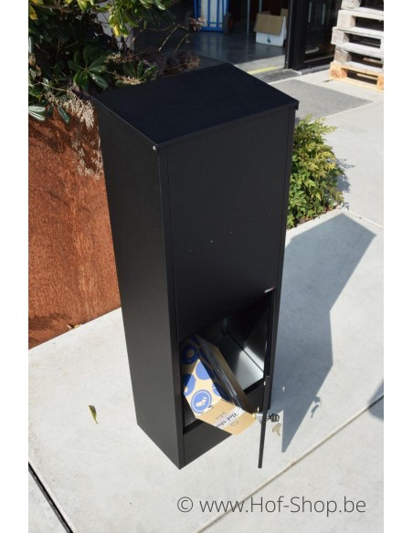 Allux 600 noir Back Door rukolock - boîte à colis