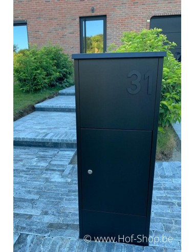 Zwart huisnummer extra dik - Entrada Range Huisnummer