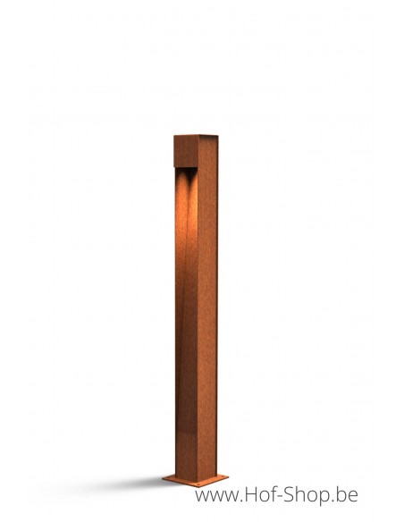 C2S - 1100 Éclairage au sol en acier Corten - Éclairage de jardin GARDD