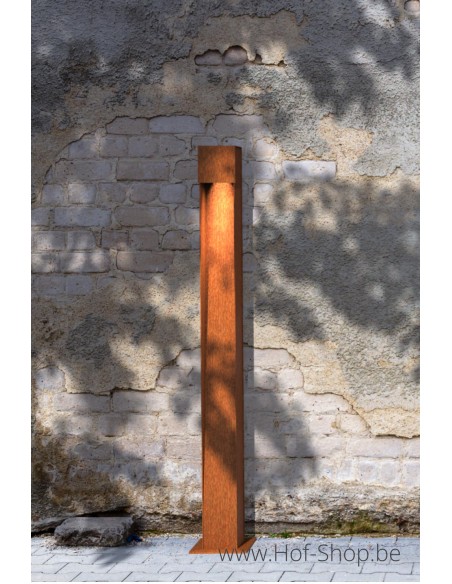 C1S - 800 Éclairage au sol en acier Corten - Éclairage de jardin GARDD