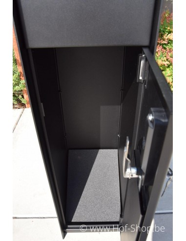 Fenix Front Back Door RAL 9005 - eSafe pakketbus aluminium