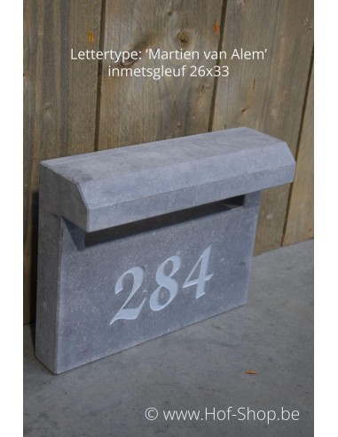 Fente d'insertion Taille 26 x 33 - pierre bleue