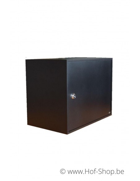 Boxis 547/D opvangbank RAL 9005 - pakketbus aluminium