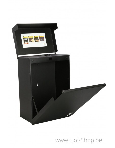 Topak RAL 9005 - boîte à colis ONZO aluminium