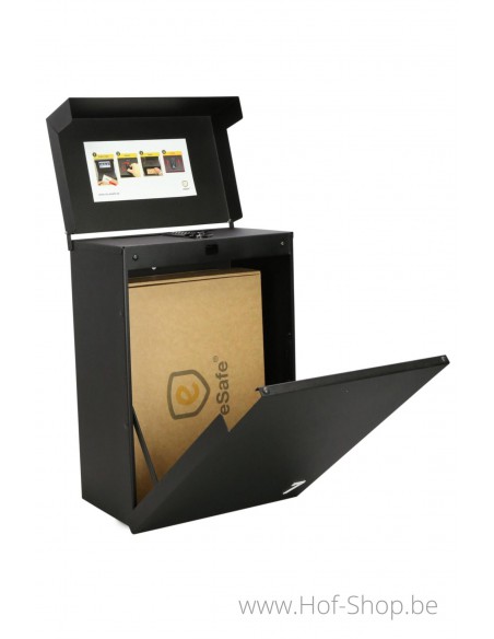 Topak RAL 9005 - boîte à colis ONZO aluminium