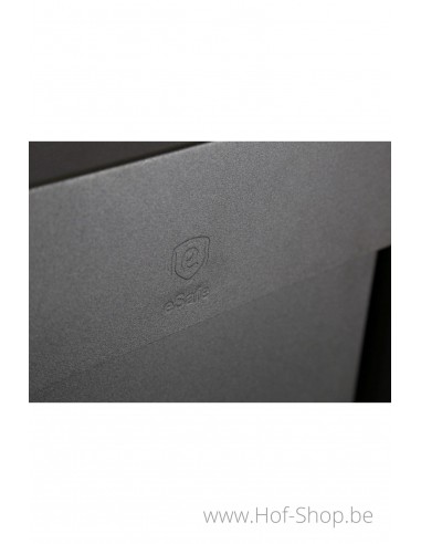 Topak RAL 9005 - boîte à colis eSafe aluminium