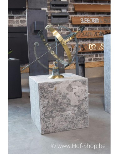 Cadran solaire (grand) - statue en bronze (GA0028BR-V)