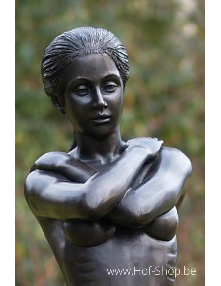 Staand naakt - bronzen beeld (B675)