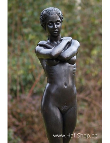 Staand naakt - bronzen beeld (B675)