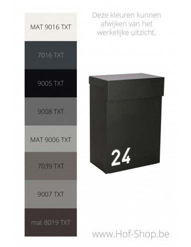 Topak avec une couleur de votre choix - boîte à colis eSafe aluminium