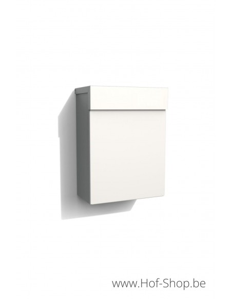 Albo Topa 530 RAL 9016 - aluminium Brievenbus