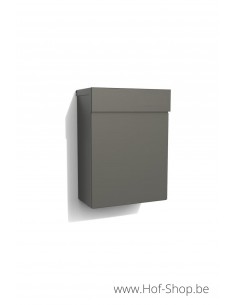 Albo Topa 530 RAL 7039 - aluminium Brievenbus