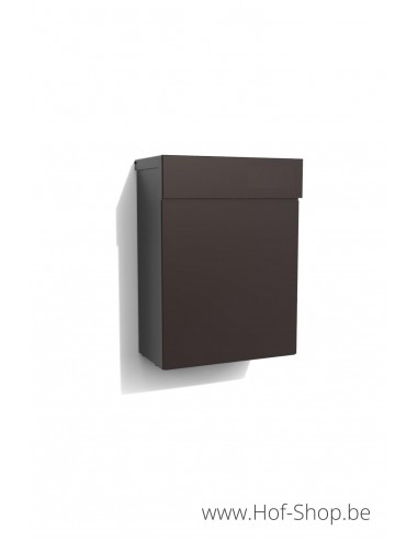 Albo Topa 530 RAL 8019 - boîte aux lettres en aluminium