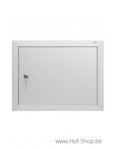 Brievenbusdeur 529/3/H Natuur F1 44,2 x 35,2 cm - Albo brievenkastdeur aluminium
