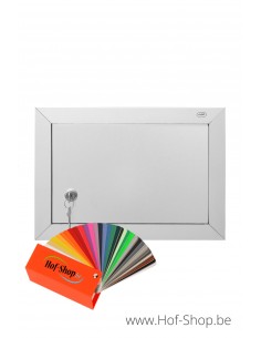 Brievenbusdeur 529/1/H gelakt 35,2 x 24,8 cm - Albo brievenkastdeur aluminium