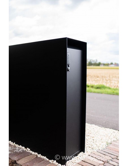 Maxus Single 1100 mét pakketdeur - eSafe pakketbus aluminium