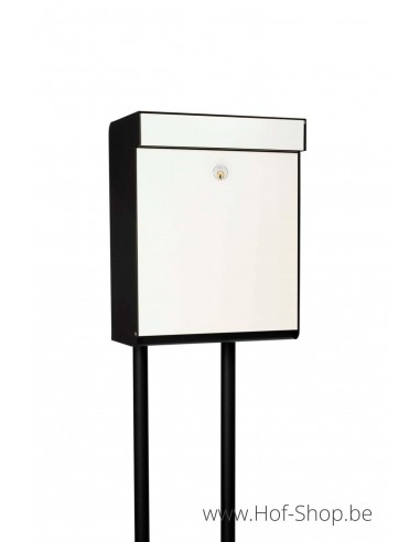 Allux Grundform Box wit - brievenbus
