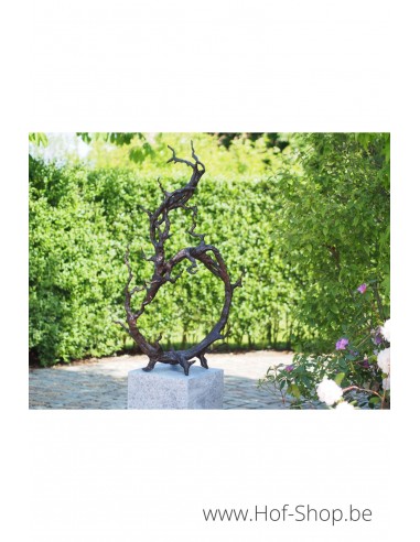 Moderne boom - bronzen beeld (B22084)