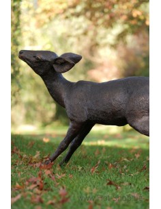 Hertje - bronzen beeld (B47238)