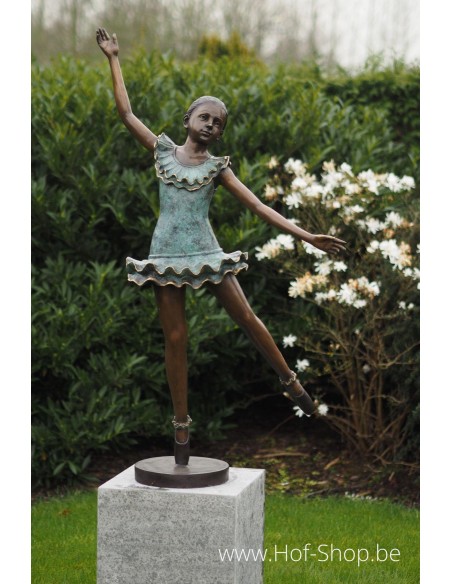 Ballerina - bronzen beeld (B89086)