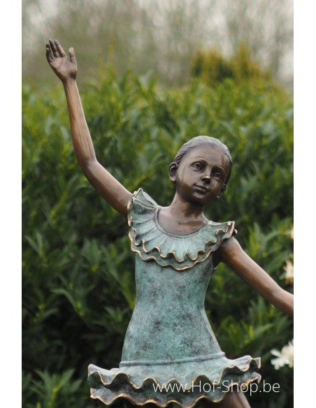 Ballerina - bronzen beeld (B89086)