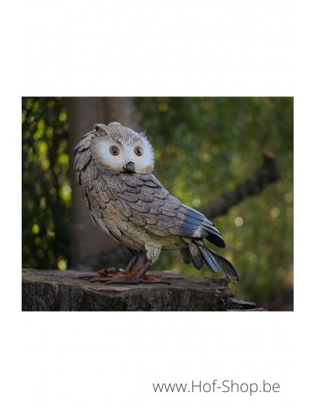 Hibou - figurine en métal (MD18204)