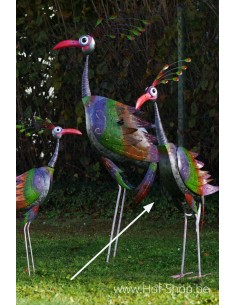 Grappige vogel middel - metalen figuur (MD16102)