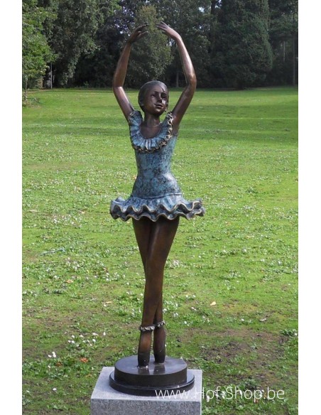 Ballerina - bronzen beeld (B89090)