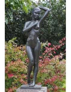 Staand naakt - bronzen beeld (B1415)