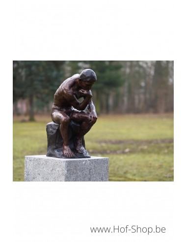 Le penseur de Rodin - statue en bronze (B55878)